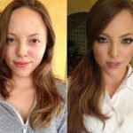 Преобразование внешности при помощи макияжа: До и После